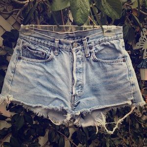 Vintage Levi’s High Waisted Shorts